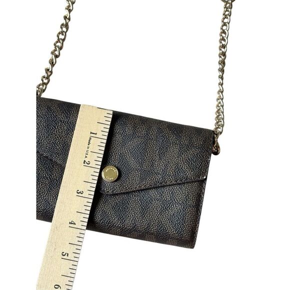 Michael Kors Jet Set Signature Crossbody Bag Convertible to Wallet Adjustable - Picture 5 of 12